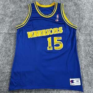 Vintage Golden State Warriors Latrell Sprewell Champion NBA Basketball Jersey